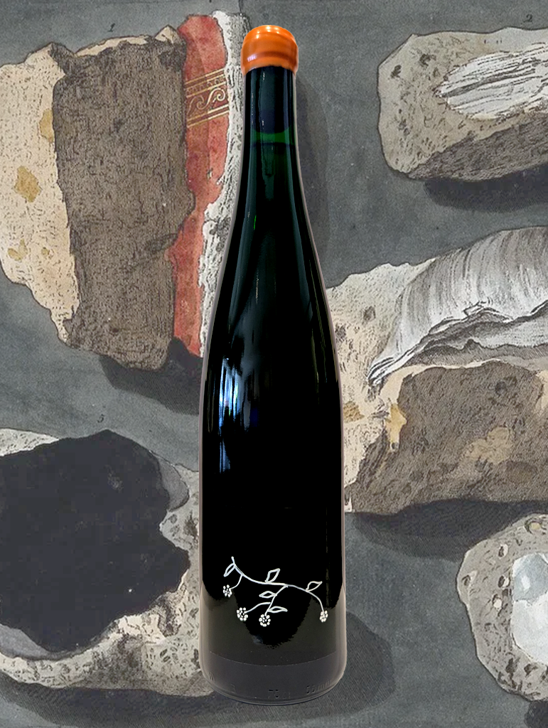 A bottle of Hopeless Thoughtful 'Honeybutter' Skin Contact Chardonnay 2024 from Canowindra, NSW - A Skin Contact Chardonnay that was grown in Canowindra, made in Wollongong, and a testament to good things taking their time.