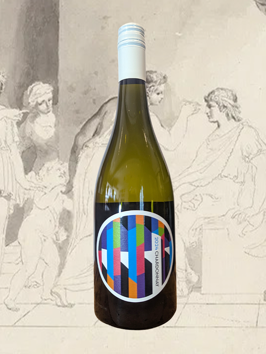 A bottle of Mercer Chardonnay 2024 from Hunter Valley, NSW - A gently oaked Hunter Chardonnay that pairs perfectly with the summer warmth.