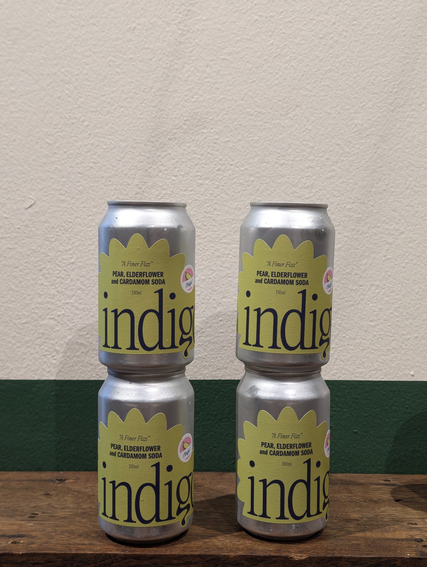 Indigo 'Pear, Elderflower & Cardamom' Non Alcoholic Soda | Melbourne, VIC