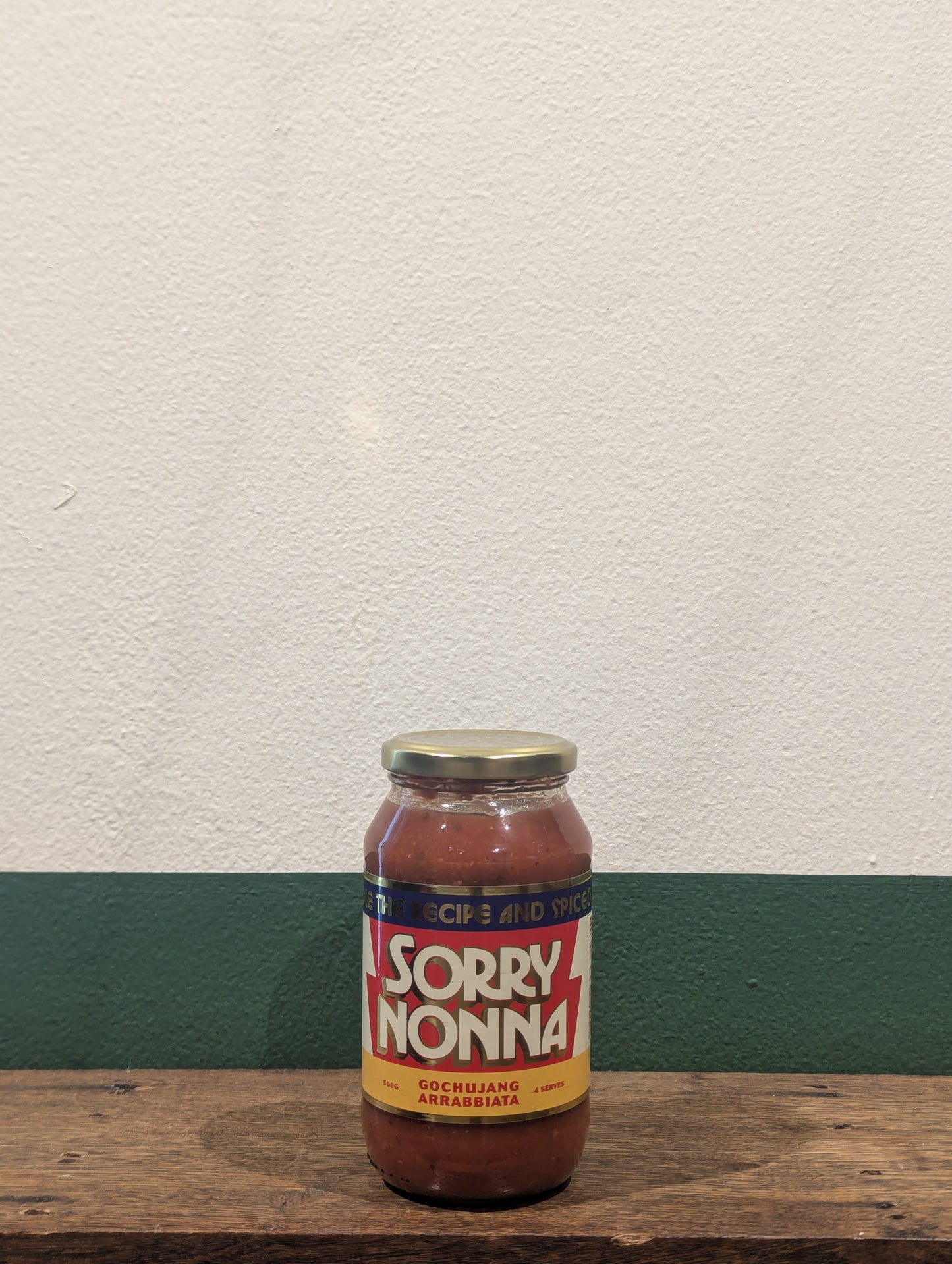 Sorry Nonna 'Gochujang Arrabbiata' Pasta Sauce | Sydney, NSW