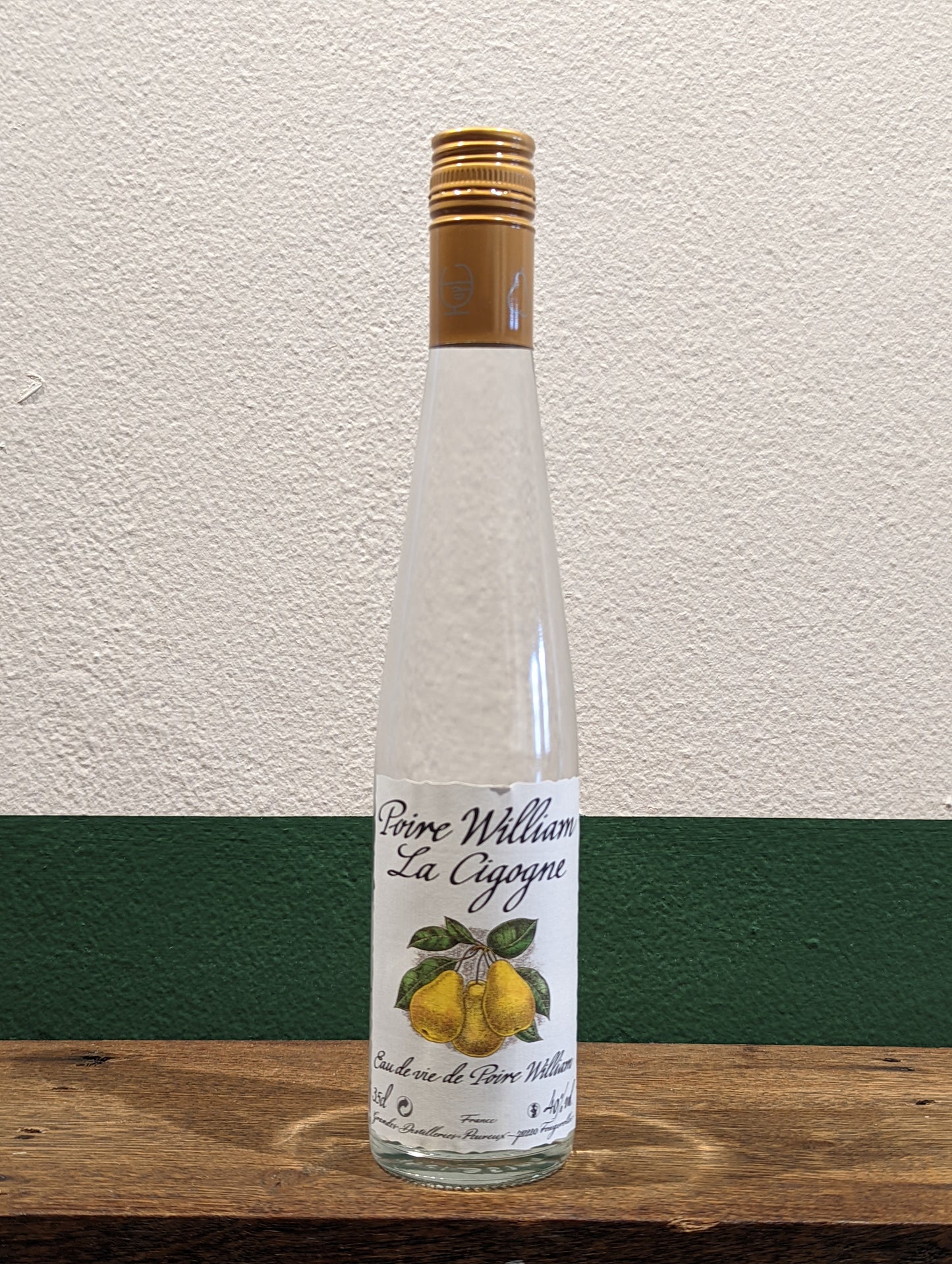 Peureux 'Eau de Vie de Poire William la Cigogne' Brandy | Haute-Saône, France