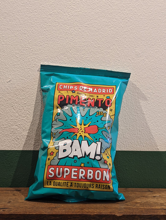 Superbon 'Pimento (Pepper)' Crisps | Spain