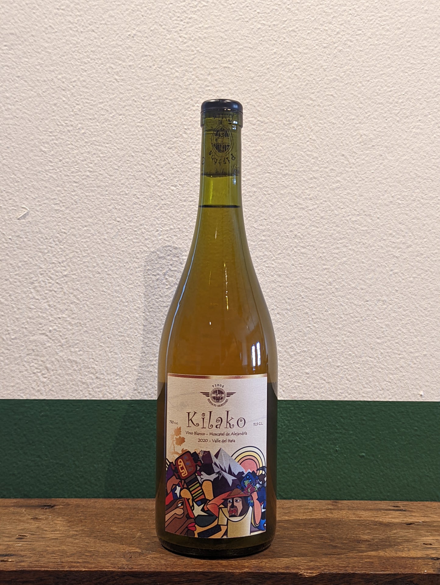 Gustavo Martinez 'Kilako' Skin Contact Moscatel 2022 | Itata, Chile