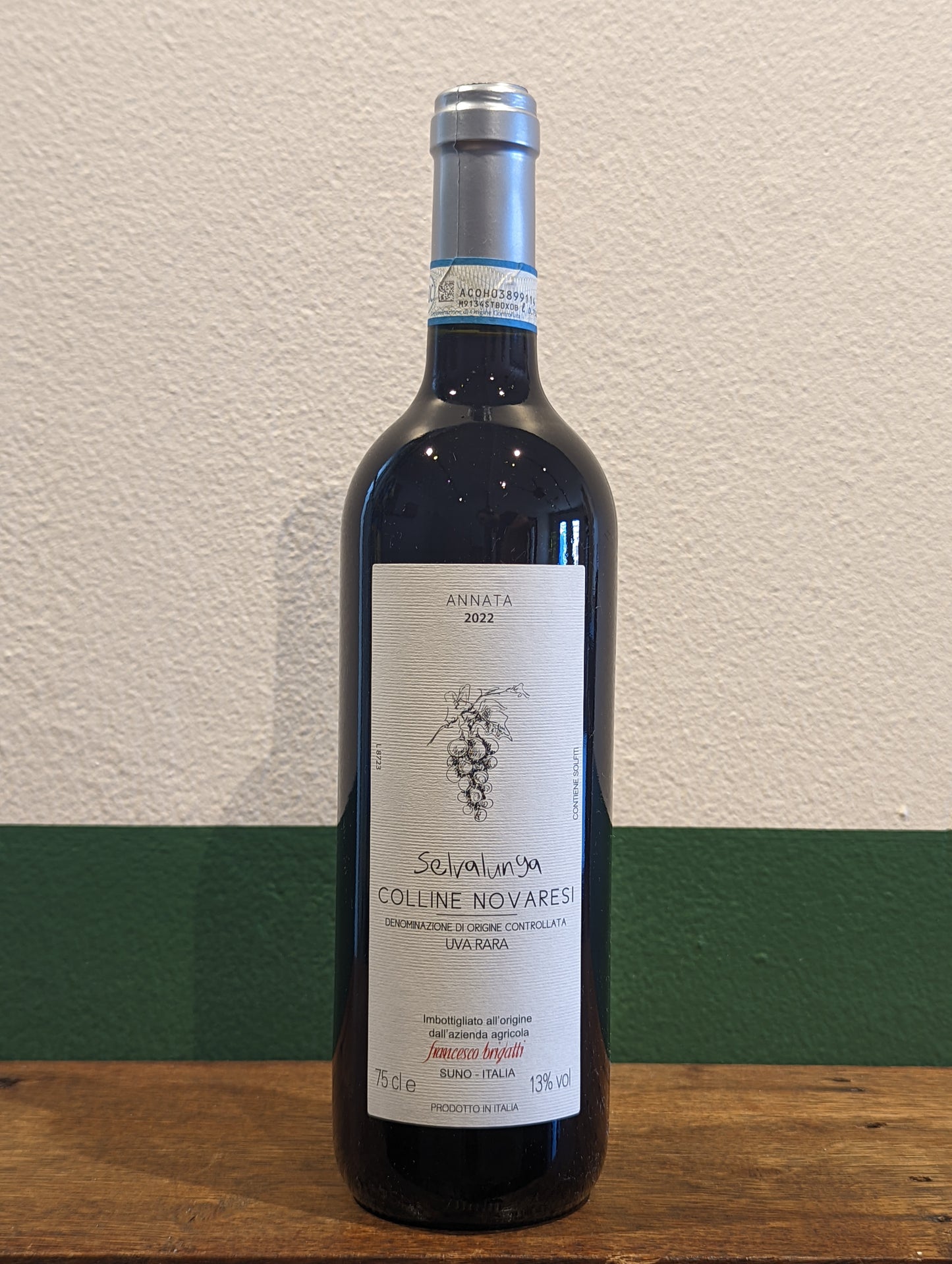 Francesco Brigatti 'Selvalunga' Uva Rara 2022 | Piemonte, Italy