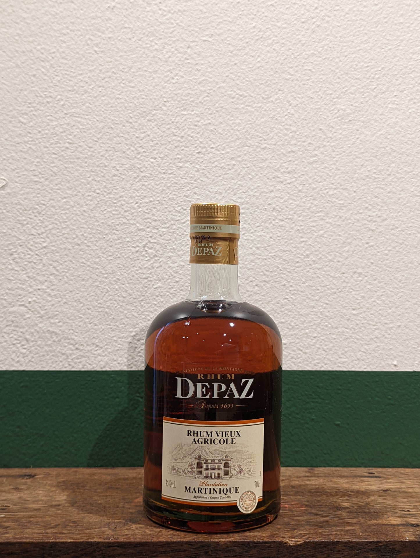 Depaz - Rhum Vieux Agricole 3 Years