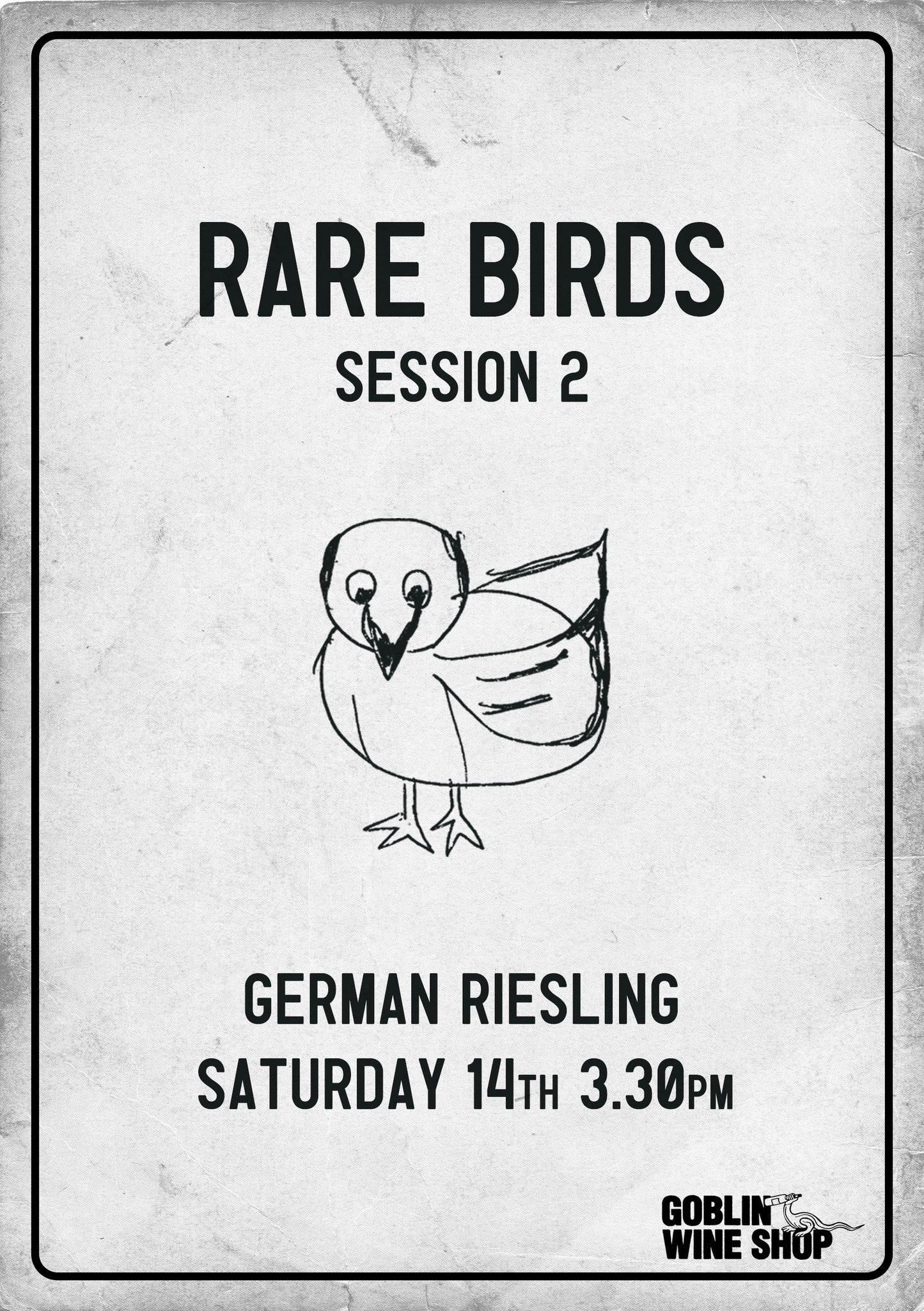RARE BIRDS II: German Riesling | Wine Tasting, Sat 14th JUN