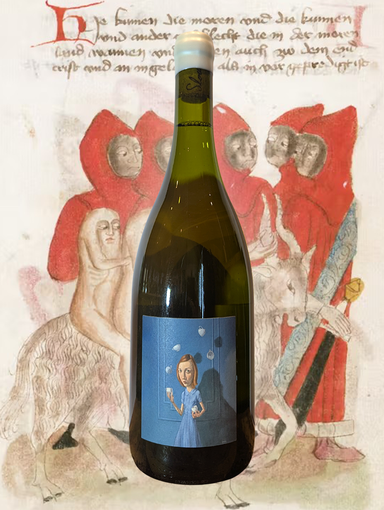 A bottle of Slow Lane 'Sack the Juggler' Sauvignon Blanc 2022 from Slow Lane 'Sack the Juggler' Sauvignon Blanc 2022 from Adelaide Hills, South Australia - Tropical fruit on the fore, with passionfruit and pineapple, zesty citrus, lime leaf, and a touch of herbs.