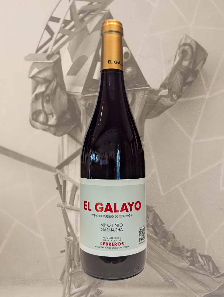 A bottle of Soto Manrique 'El Galayo' Garnacha 2023 from Cebreros, Spain