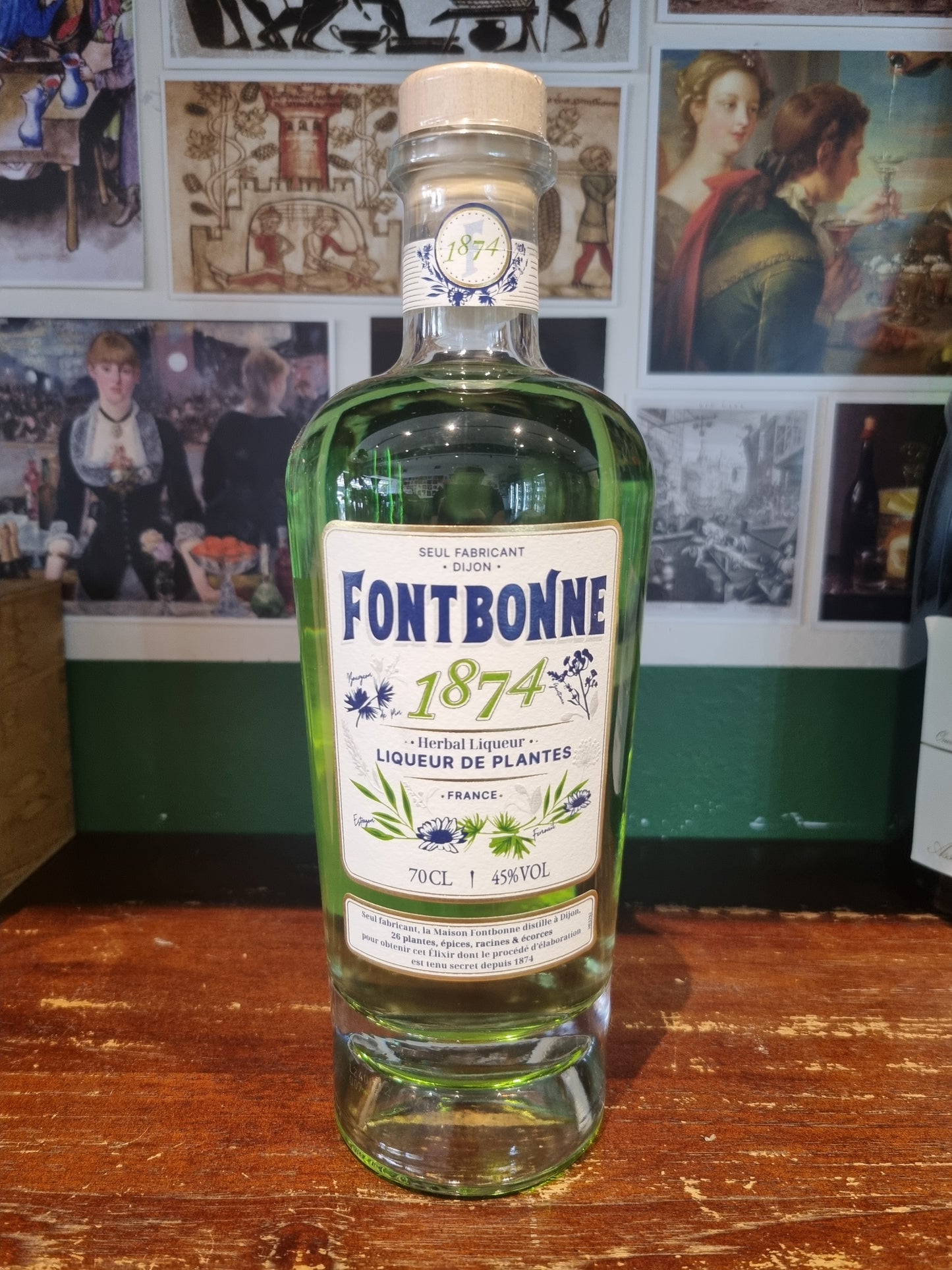 Fontbonne 1874 Herbal Liqueur | Dijon, France