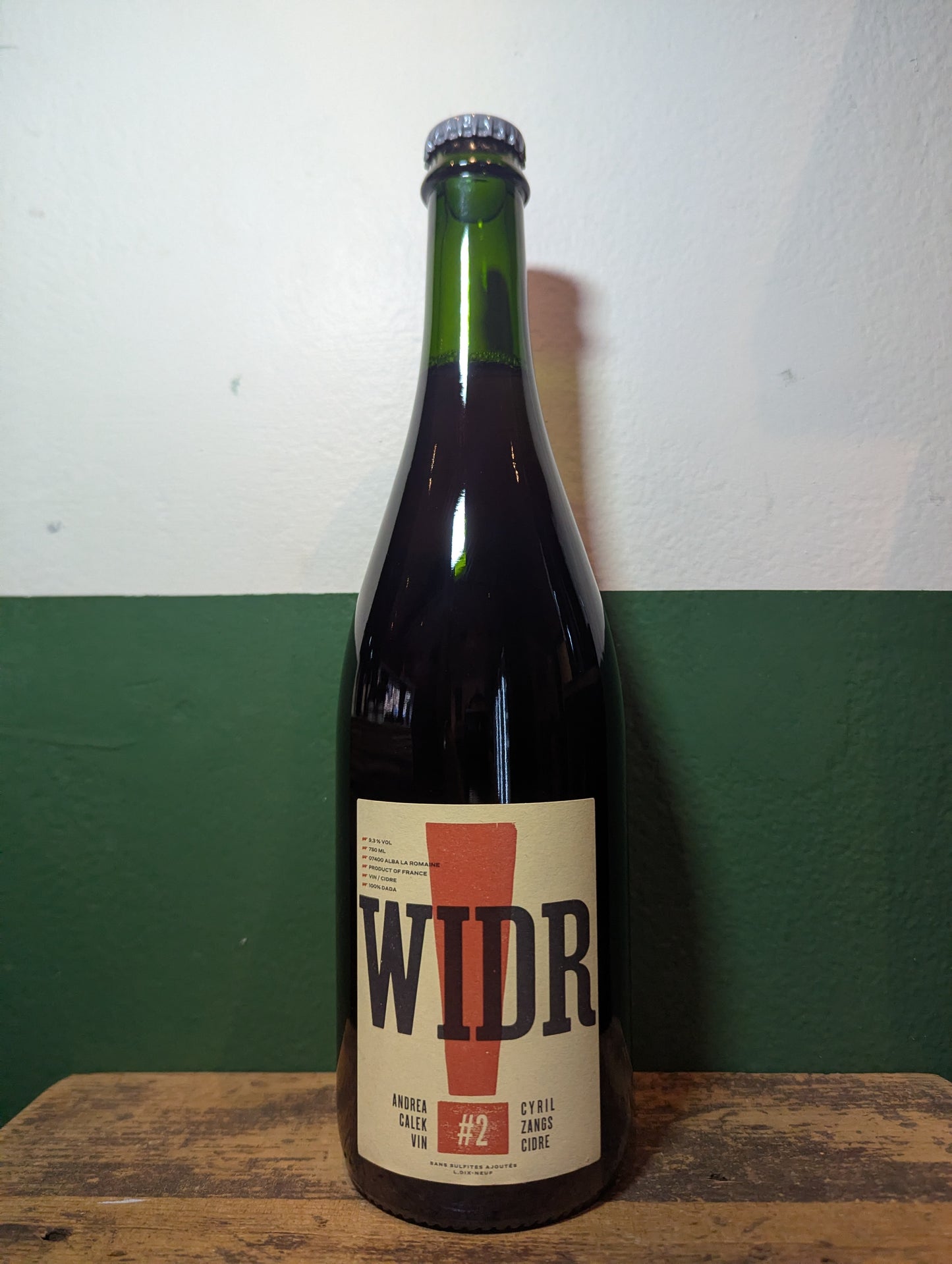 Andrea Calek x Cyril Zangs 'Widr #2' Pet Nat NV | Ardeche, France