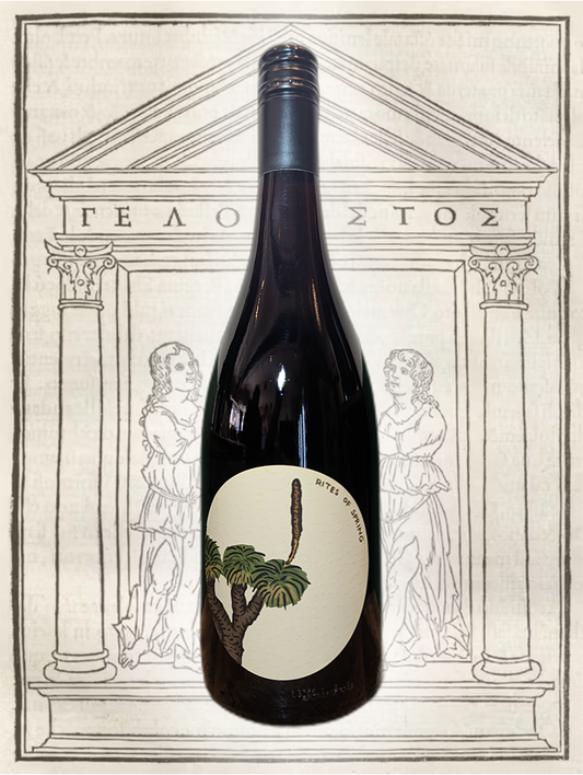 Bottle of Worlds Apart 'Rites of Spring' Grenache 2024—minimal intervention red wine from McLaren Vale with bright fruit, herbal lift, and floral energy.