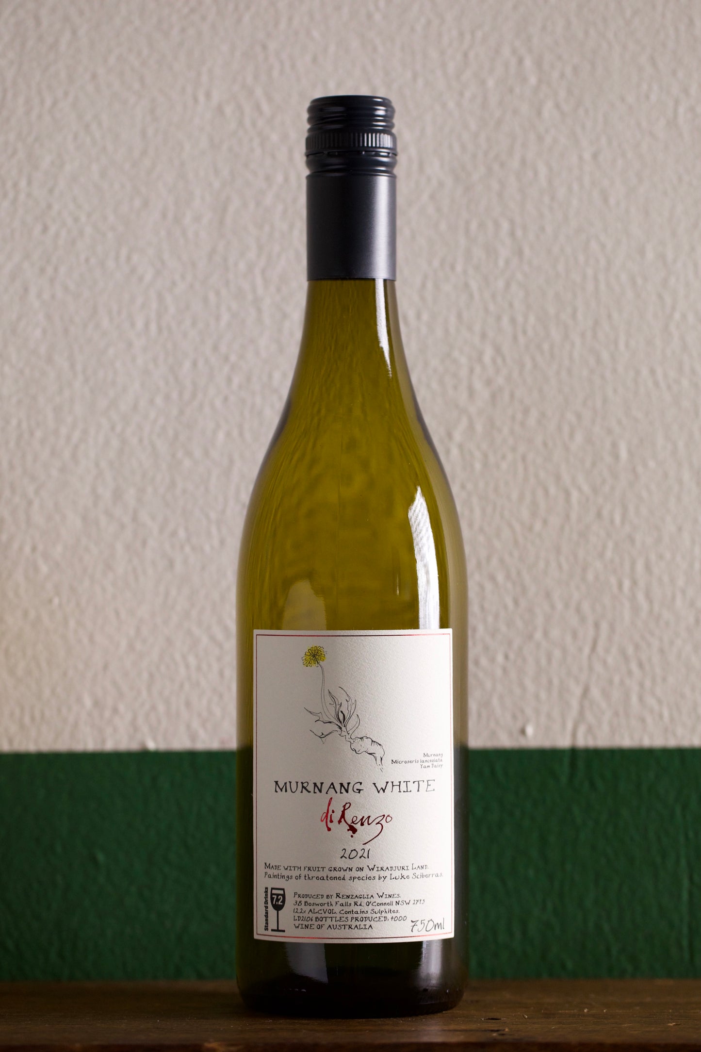 Bottle of Renzaglia Wines 'Murnang White di Renzo' 2021 750ml