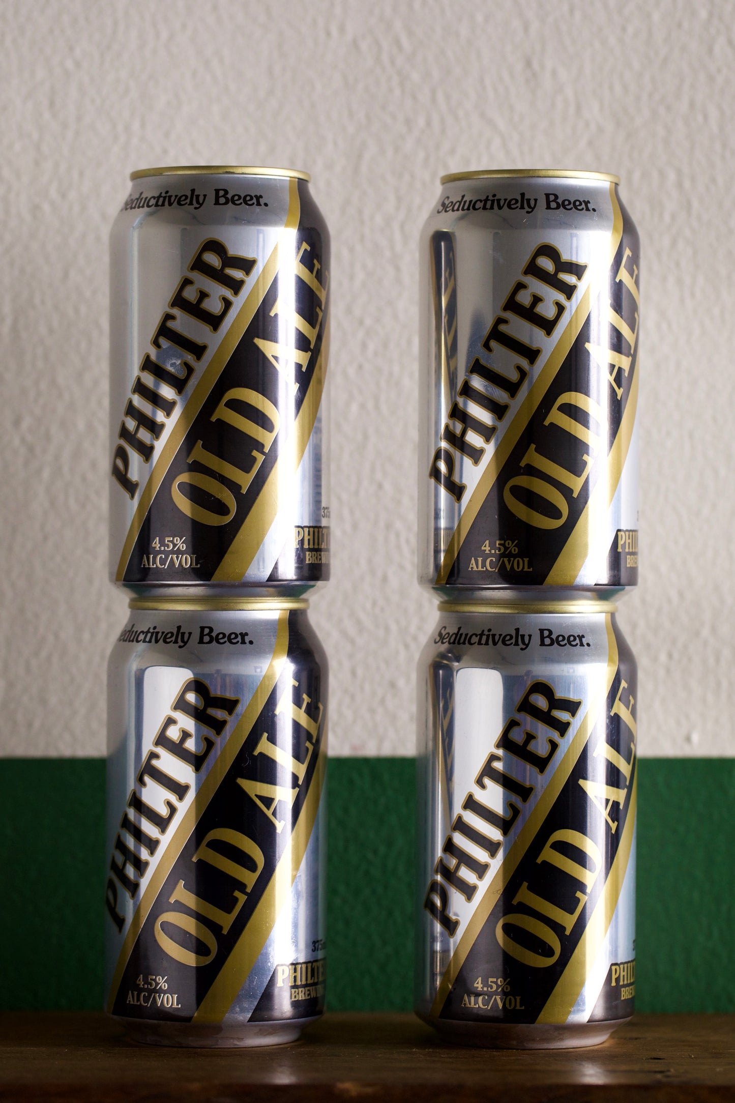 4 cans of Philter 'Old Ale' 375ml each