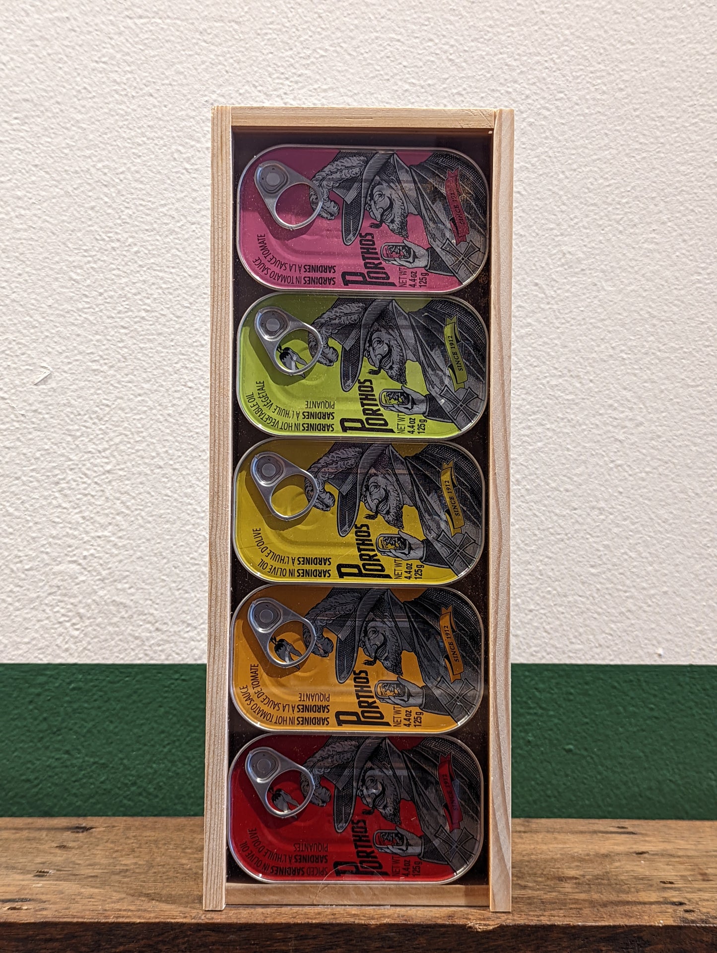 Porthos 'Five Can Vintage Gift Box' | Portugal