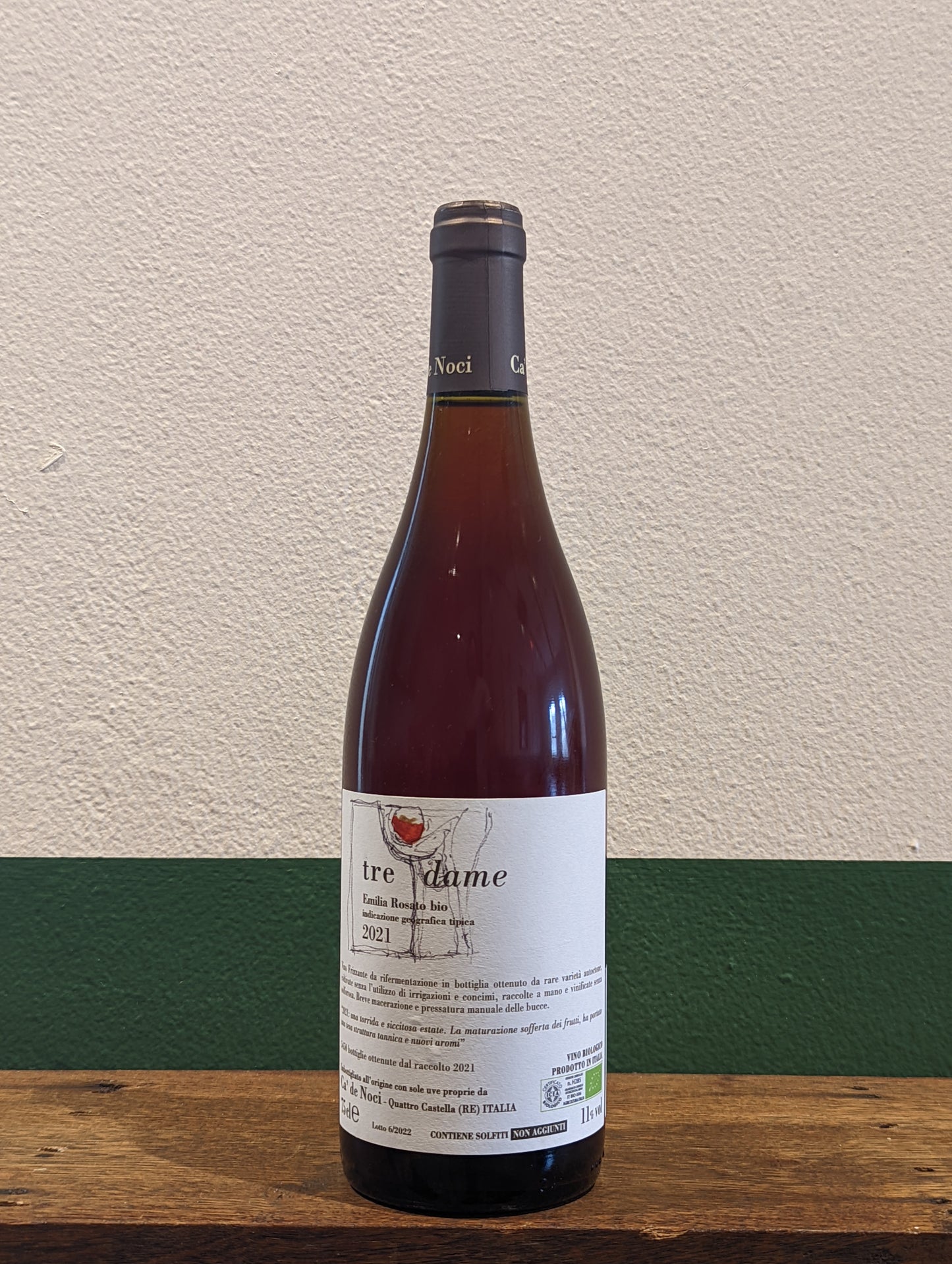 Ca De Noci 'Tre Dame' Rosato Lambrusco 2021 | Emilia-Romagna, Italy