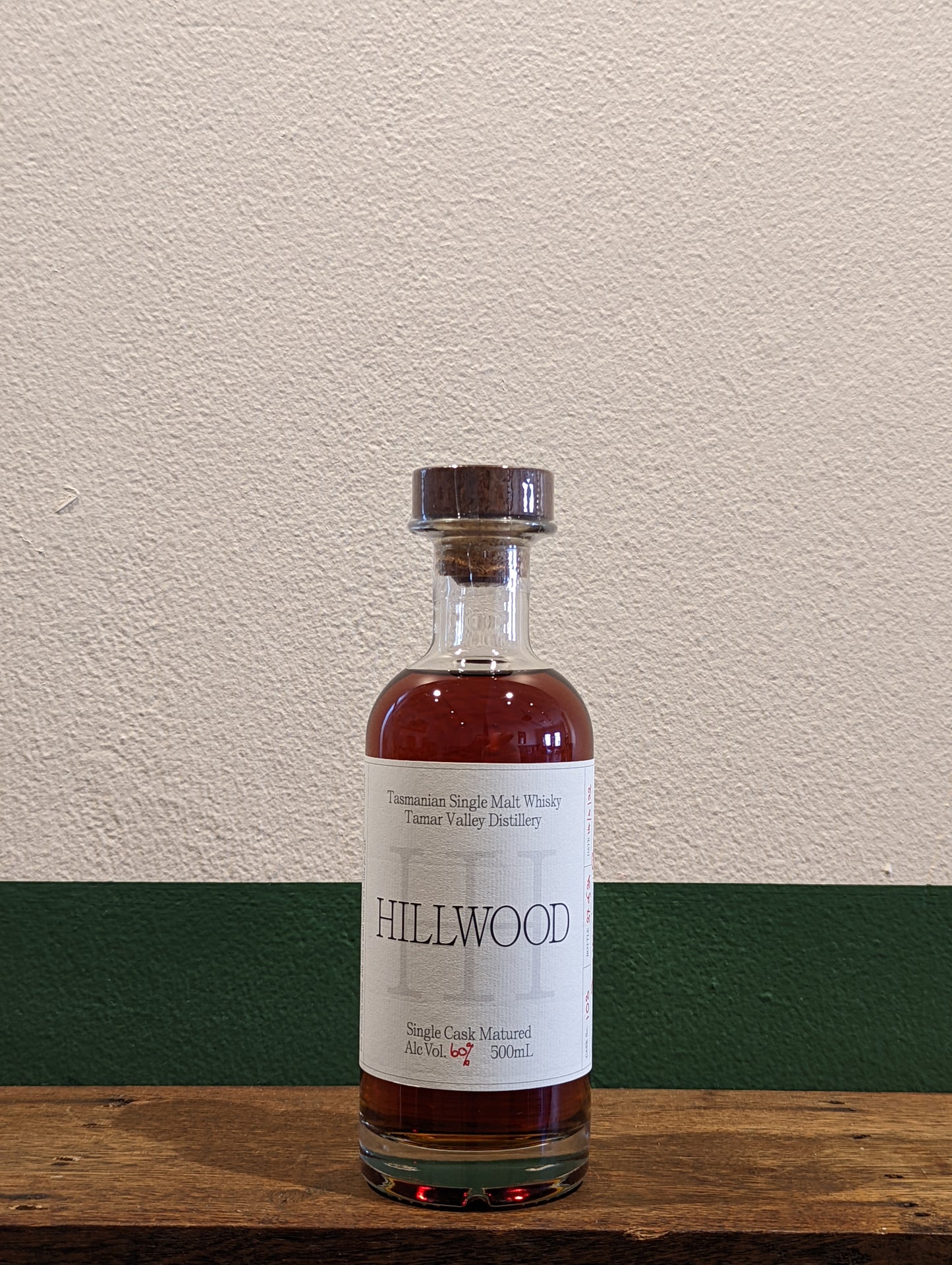 Hillwood 'Pinot Noir Cask 103' Whisky | TAS, Australia