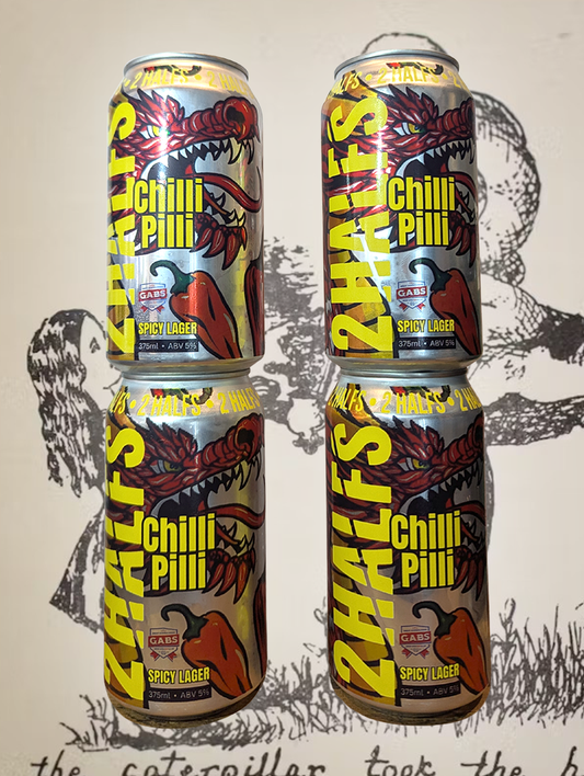 A can of 2Halfs Chilli P from Alexandria, Sydney.
