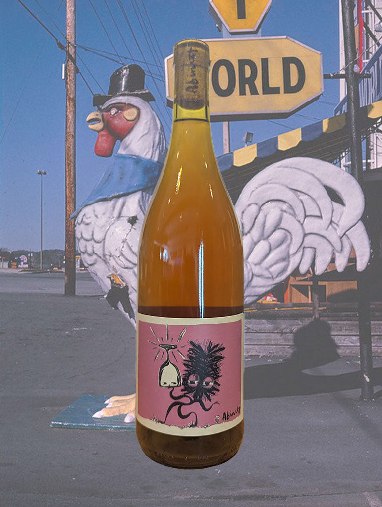 A bottle of Abinett 'Blue Moon' Rose Tempranillo 2026 from Hunter Valley