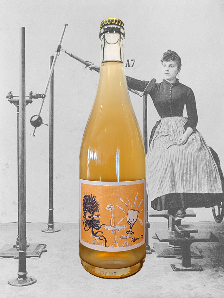 A bottle of Abinett Pet Nat 2025  from the Hunter Valley, NSW