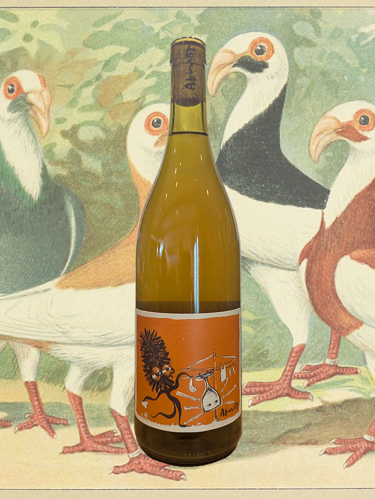 A bottle of Abinett 'Under Construction' Skin Contact Chardonnay 2026 from Hunter Valley