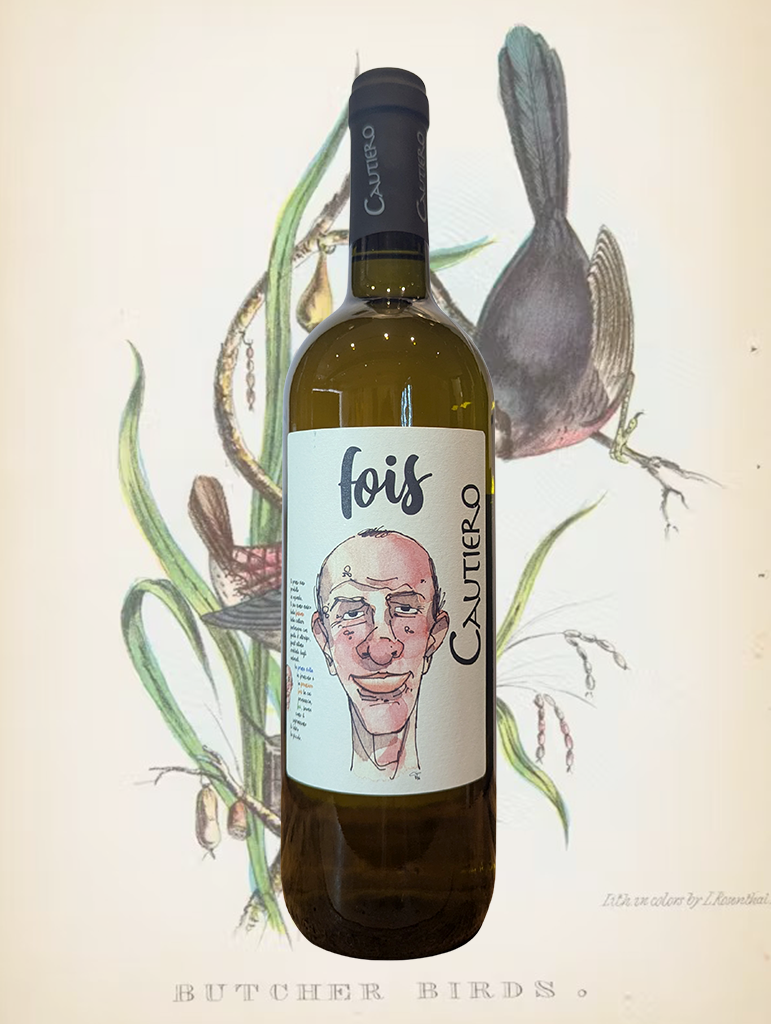 A bottle of Cautiero 'Fois' Falanghina 2022 from Campania, Italy - Smooth and lushly textured, dry on the palate, a bright acid line surrounding by rich weighty grip. Finishes with a lick of crisp minerality. 