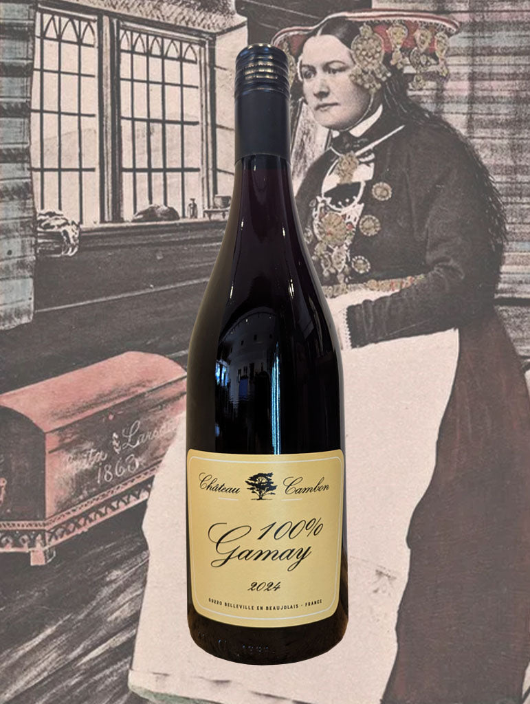 A bottle of Chateau Cambon Beaujolais 2024 from Beaujolais, France
