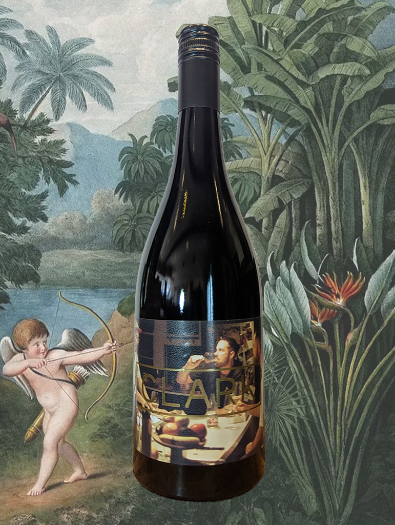 A bottle of Clark 'The Vinegrove' Red 2023 from Mudgee, NSW - A classically smooth and dark fruited red blend, coming from the Vinegrove in Mudgee via Clark Wines. 