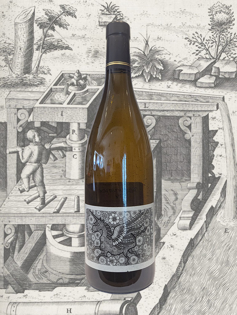 A bottle of Clos de la Bruyère 'Resonance' Chenin Blanc 2019 from Loire Valley, France
