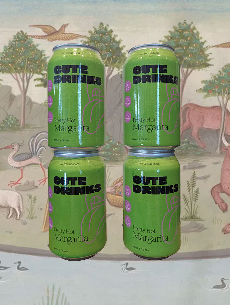 A can of Cute Drinks 'Pretty Hot' Non Alcoholic Margarita from Marrickville, NSW