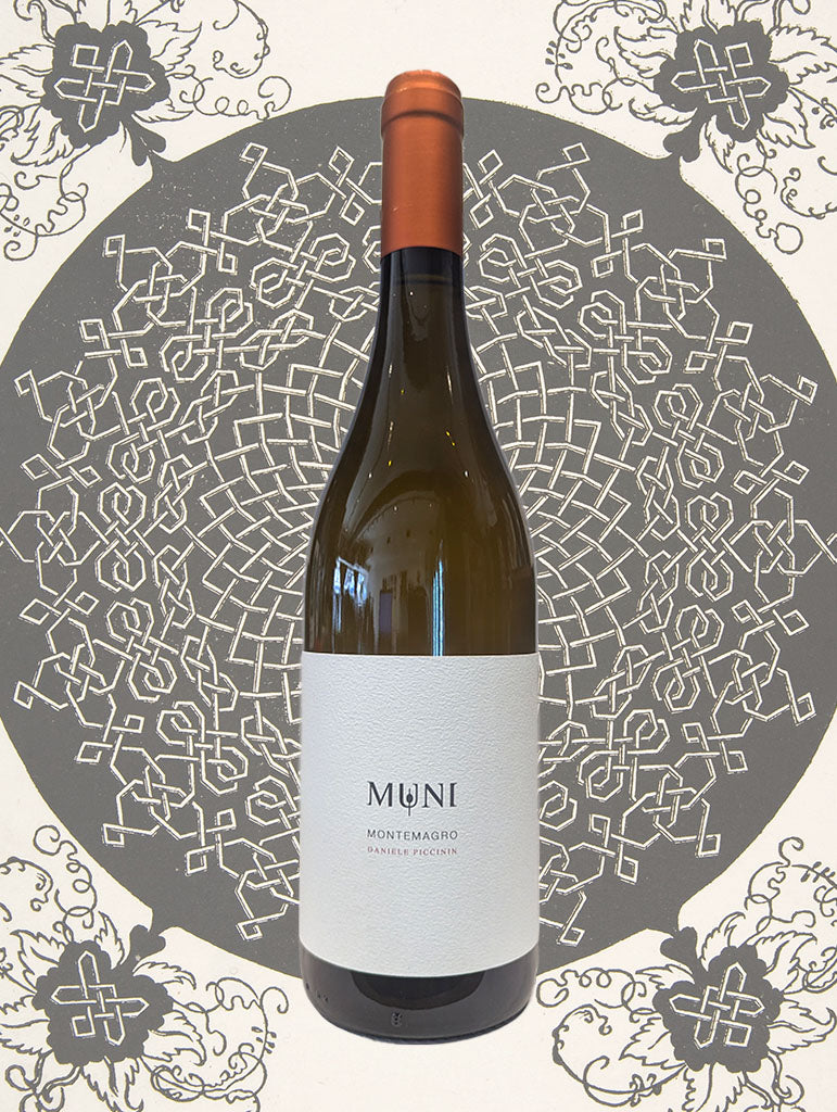 A bottle of Daniele Piccinin 'Montemagro' Durella 2020 from Veneto, Italy