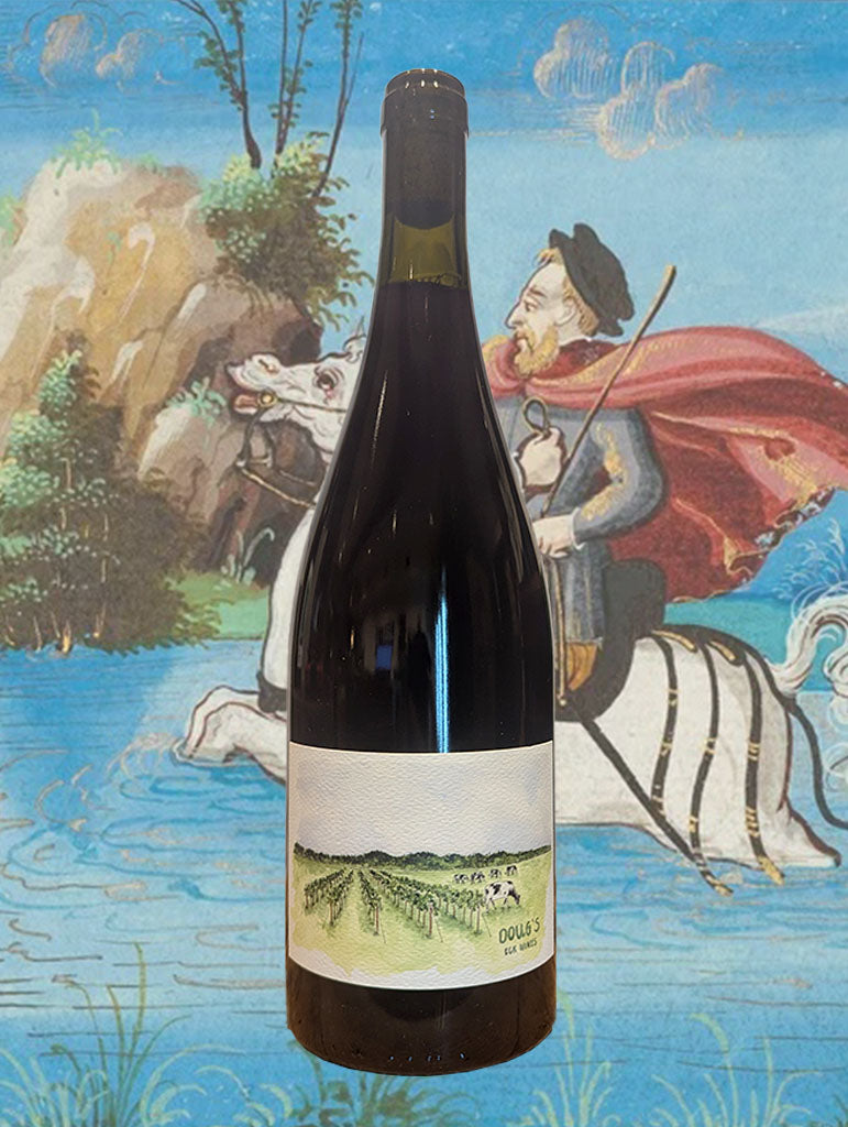 A bottle of ECK 'Doug's' Pinot Noir 2023 from the Macedon Ranges