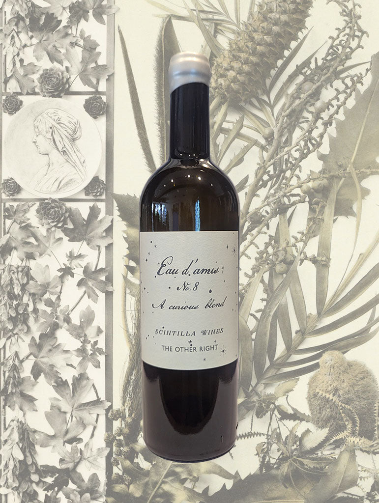 A bottle of Eau d'Amis No. 8 from South Australia