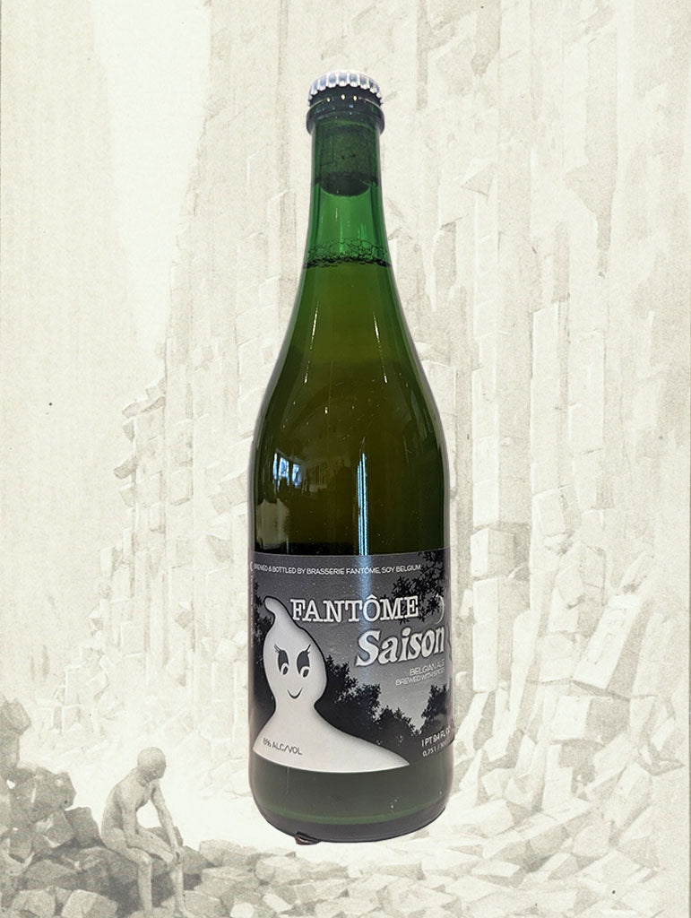 A bottle of Fanome Saison from Belgium