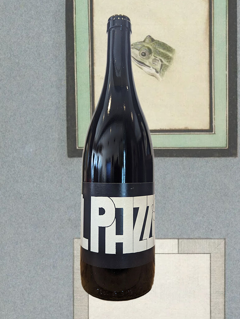 A bottle of Farnea 'Il Pazzo' Merlot 2019 from Vento, Italy
