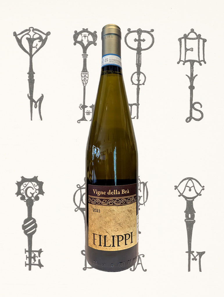 A bottle of Filippi 'Vigna della Bra' Soave DOC 2021 from Veneto, Italy