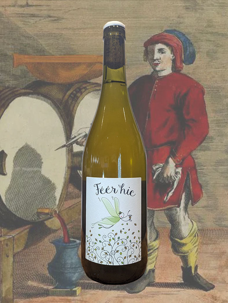 A bottle of France Gonzalvez ‘Feer’Hic’ Roussanne 2022 from Savoie, France