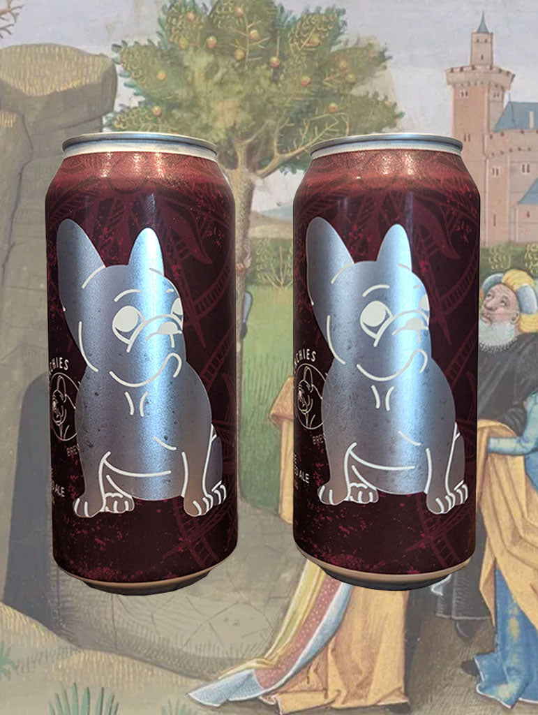 A can of Frenchies 'Astrolabe' Red Biere de Garde from Alexandria, NSW