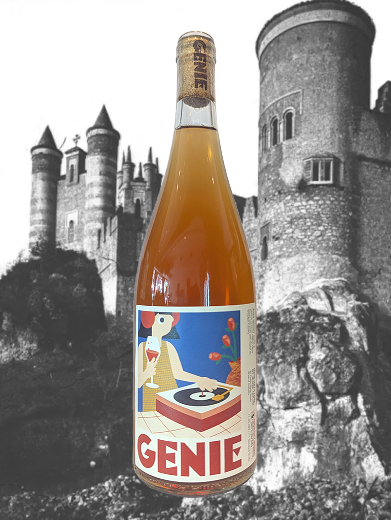 A bottle of Genie 'Moody Gurlz' Pinot Gris 2025 from Hilltops, NSW