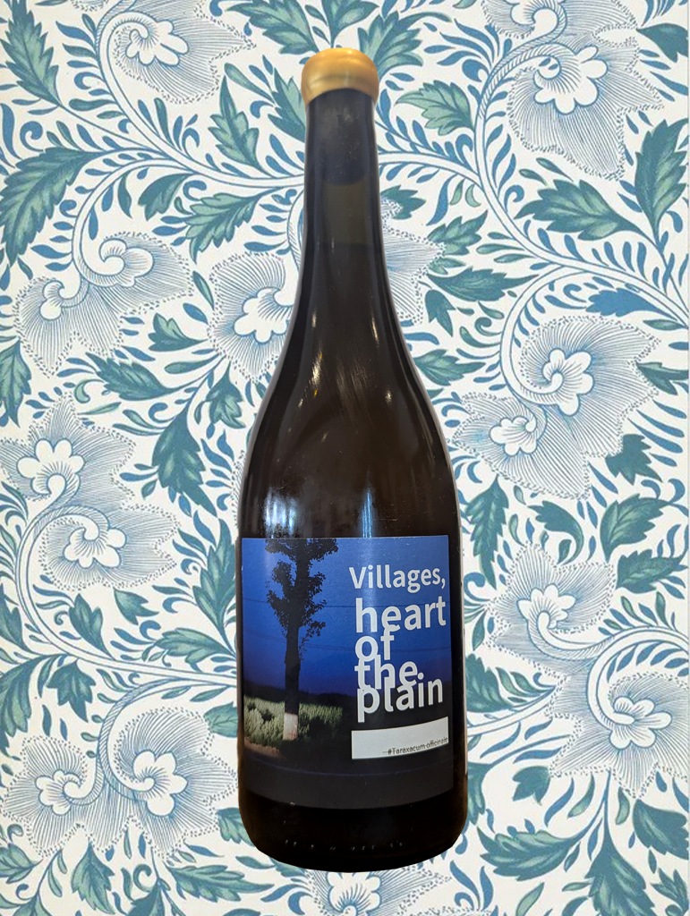 A bottle of Gloriville 'Villages, Heart of the Plain' NV from Hebei, China