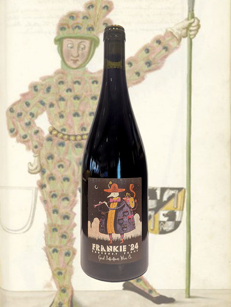 A bottle of Good Intentions 'Frankie' Cabernet Franc 2024 from Mount Gambier