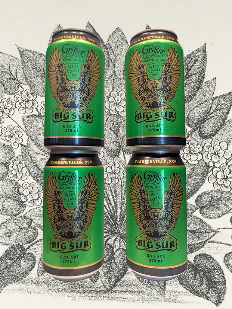 A can of Grifter 'Big Sur' IPA from Marrickville, NSW