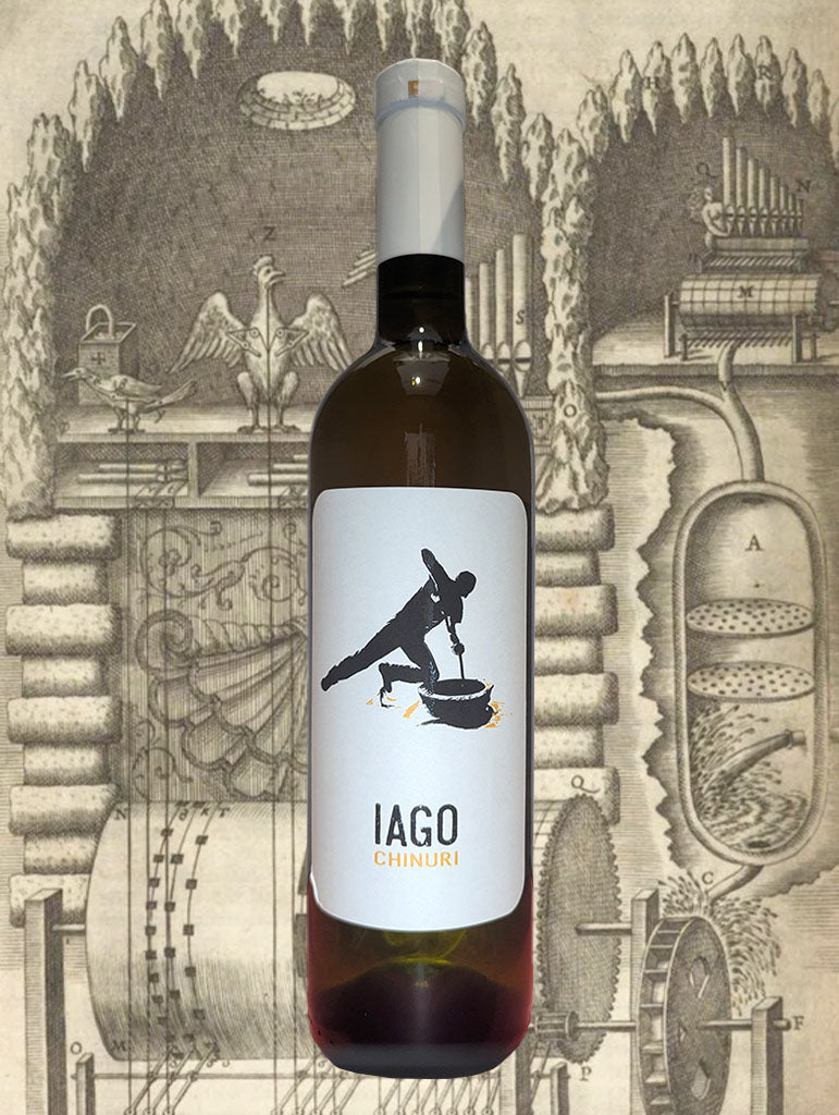 A bottle of Iago's Chinuri 2023 from Shida Kartli, Georgia