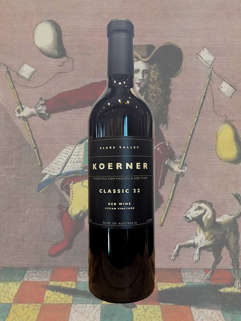 A bottle of Koerner 'Classic' Red 2022 from Clare Valley, South Australia