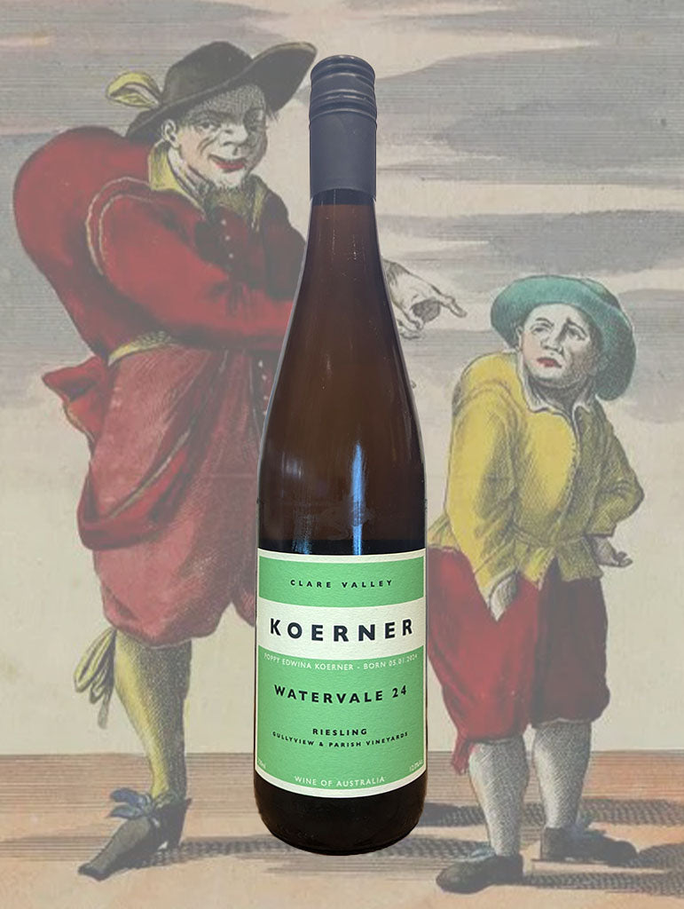 A bottle of Koerner 'Watervale' Riesling 2024 from Clare Valley, South Australia