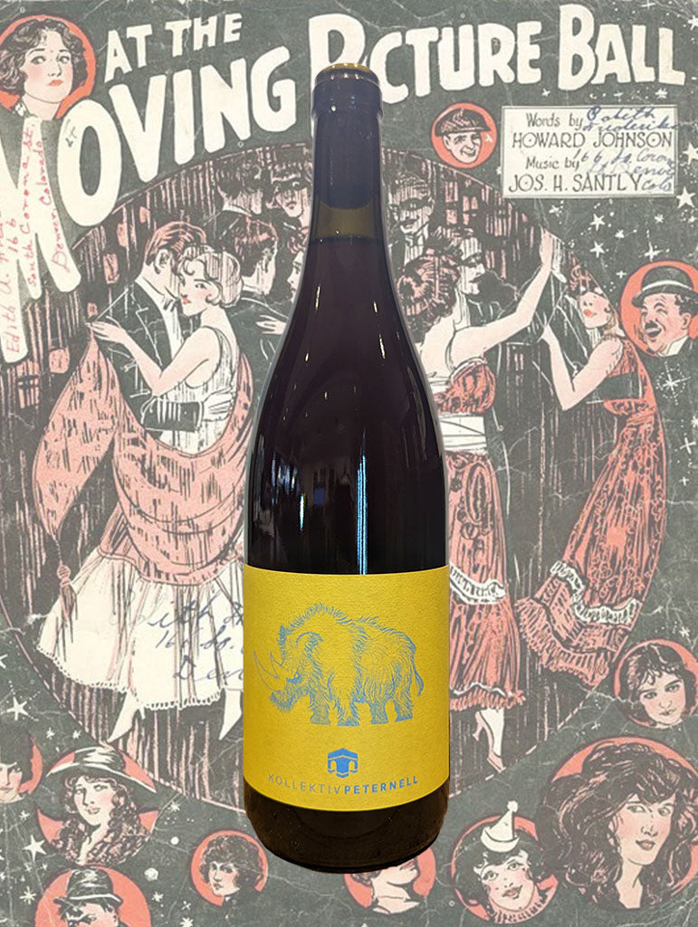 A bottle of Kollektiv Peternell ‘Risque Ruzuvy’ Rose 2022 from Burgenland, Austria