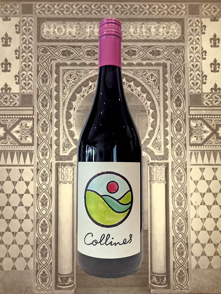 A bottle of Les Fruits 'Collines' Pinot Noir 2024 from Adelaide Hills, SA