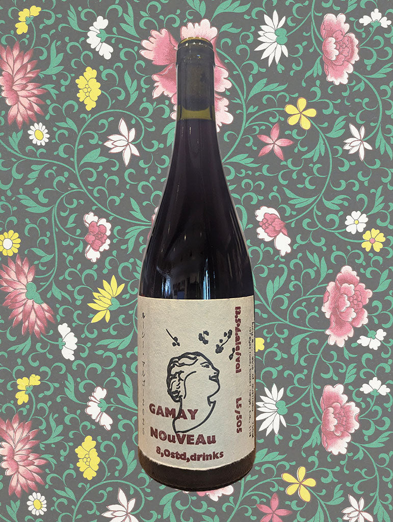 A bottle of Lucy Margaux 'Gamay Noveau' 2025 from Adelaide Hills
