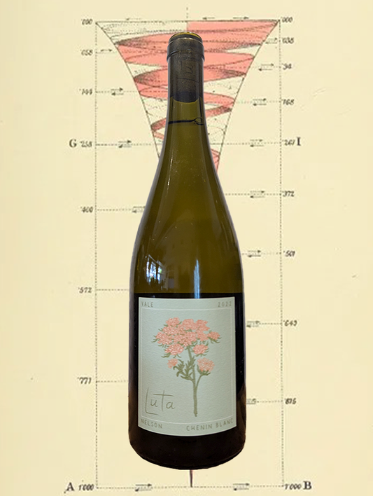 A bottle of Luta 'Vale' Chenin Blanc 2022 from Nelson, New Zealand