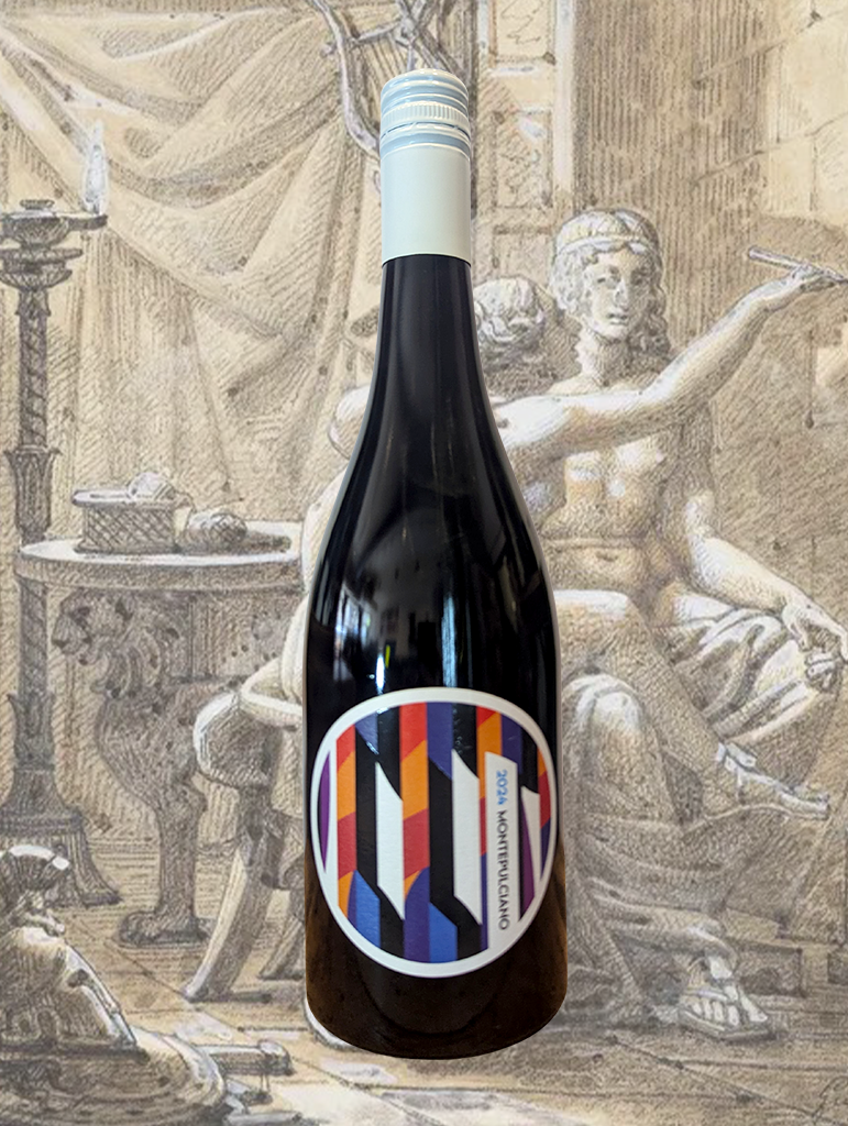 A bottle of Mercer Montepulciano 2024 from Central Ranges, NSW - Soft and full fruited goodness - its a Monte! 