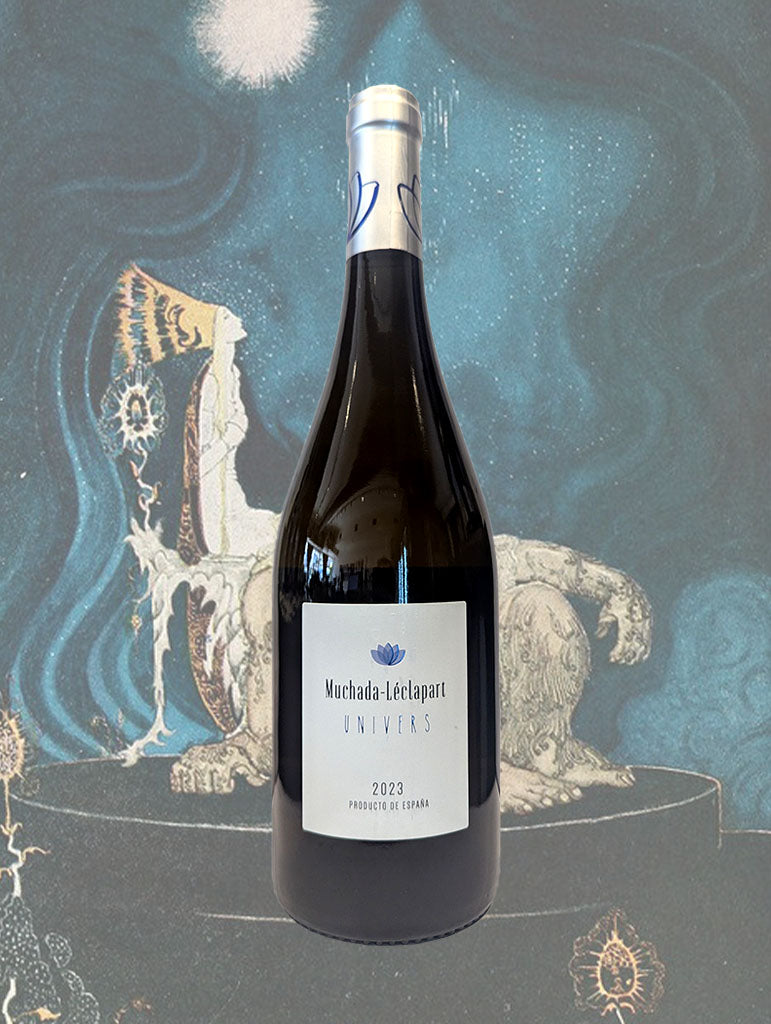 A bottle of Muchada‑Léclapart 'Univers' Palomino 2023 from Sanlúcar de Barrameda, Spain